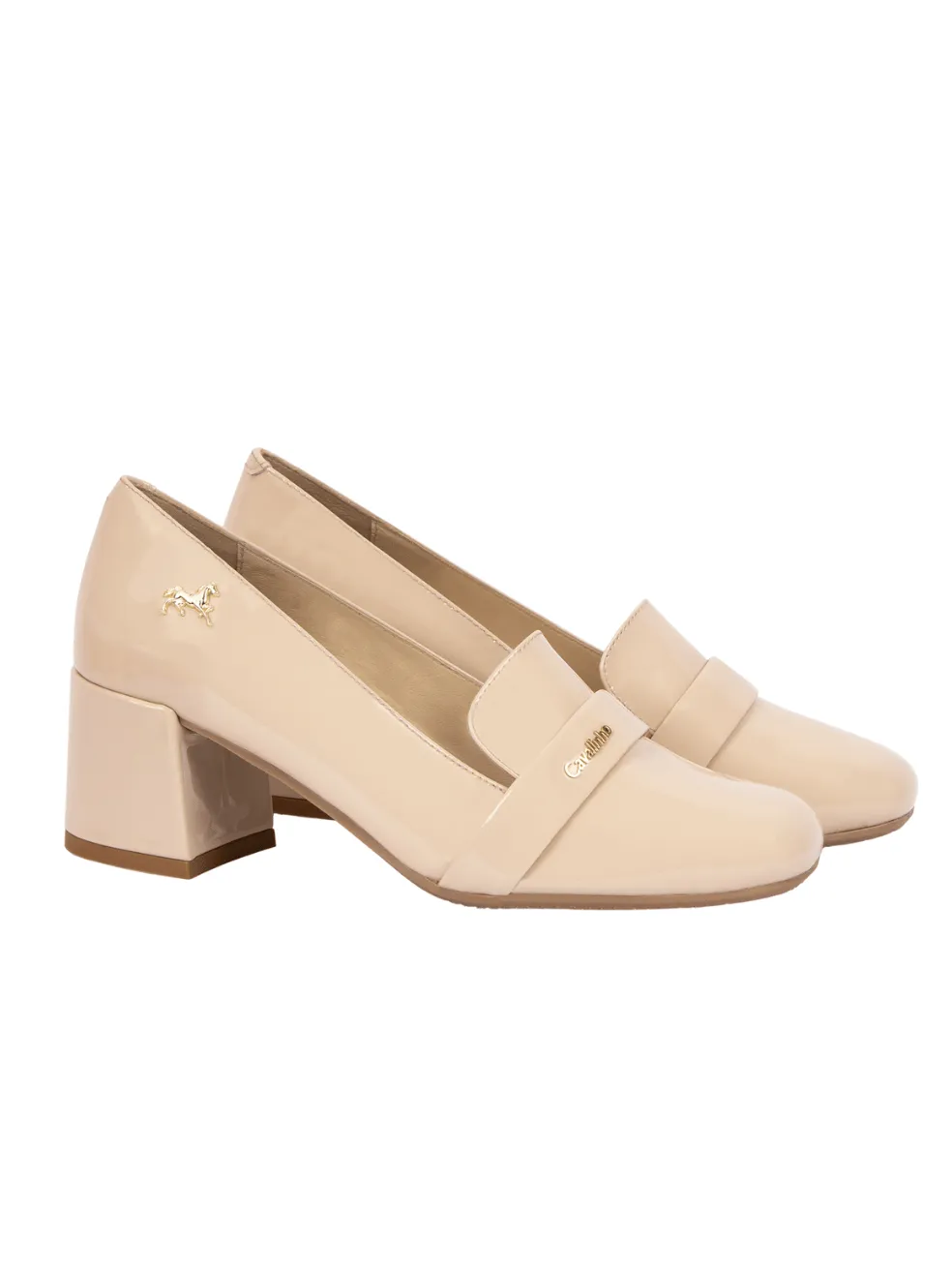 Enchanté Block Heel Loafers